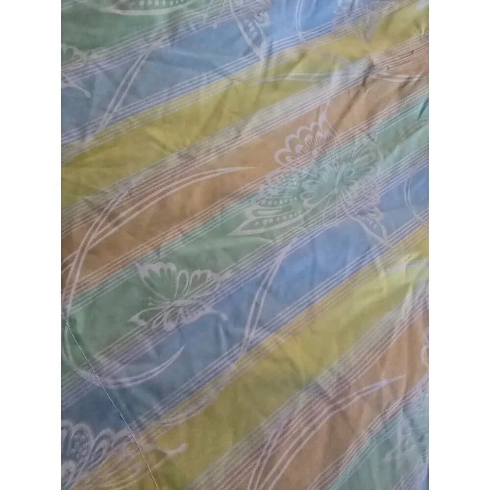 Vintage Springmaid Pastel Butterfly Set of 2 Pillowcases